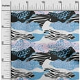 thumbnail image 1 of oneOone Viscose Chiffon Baby Blue Fabric Skins Animal Diy Clothing Quilting Fabric Print Fabric By Yard 42 Inch Wide, 1 of 4