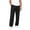 Black, variant on Lmueinov Mens Cotton Linen Pants Casual Lightweight Straight Leg Pants with Pockets Elastic Drawstring Waist Dress Pant for Men Lounge Trousers S-5XL