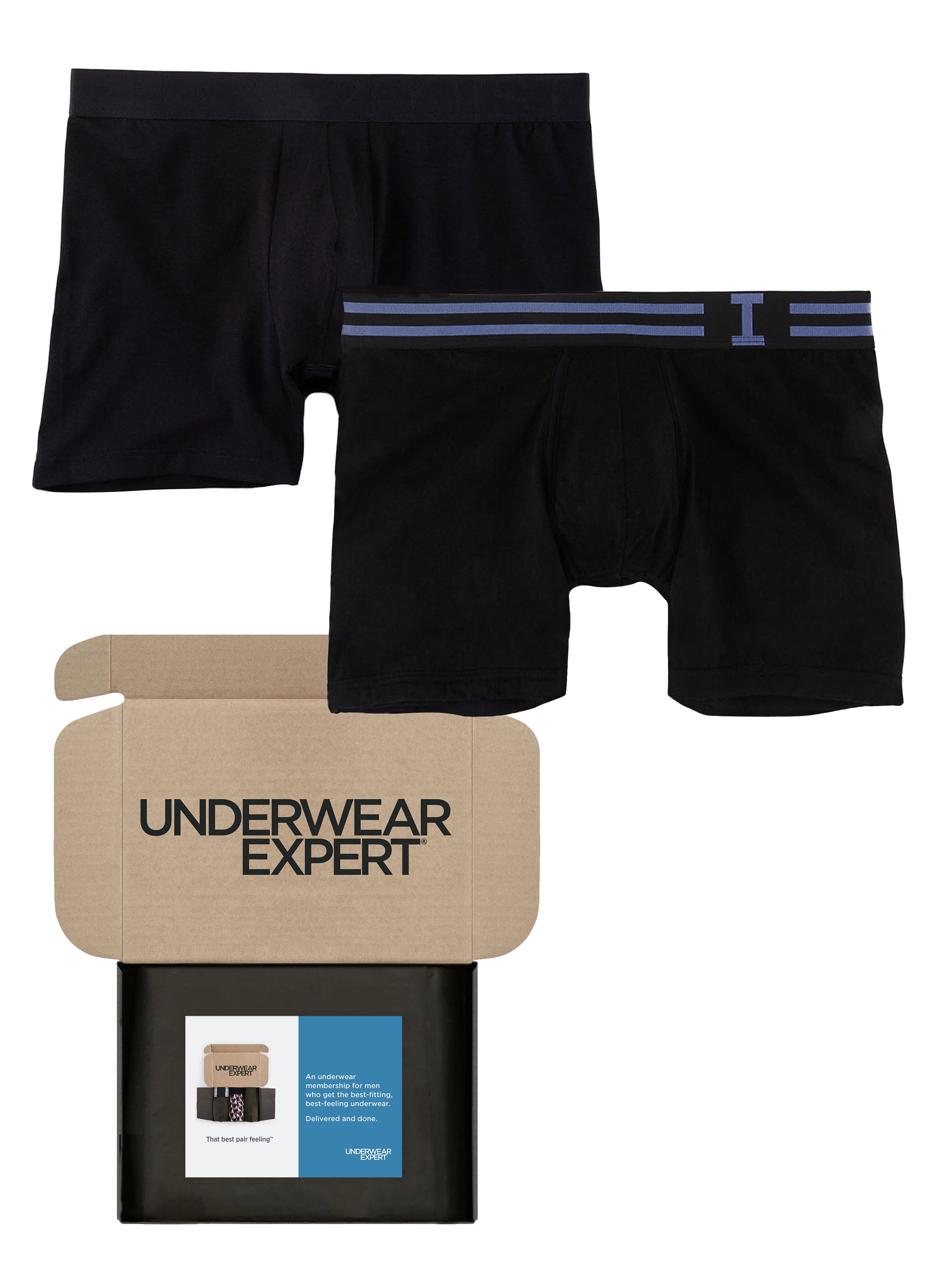 Underwear Expert Underwear Expert Men's Boxer Briefs Curated Mystery