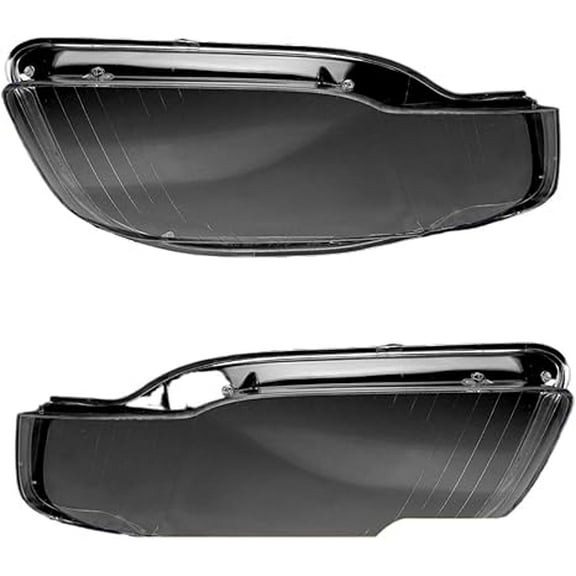 Applicable to Compatible For Audi A4 B7 S4 RS4 2006 2007 2008 Front Headlight Lens Cover 1Pair Transparent Lampshade Clear Headlamp Cover Shell