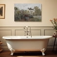 thumbnail image 4 of Vintage Landscape Wall Art Framed Canvas Cottage Painting Rose Garden Wall Art Vintage Print Country Kitchen Print Posters Neutral Aesthetic Vintage Fall Autumn Wall Art Nature Pictures 12"x16", 4 of 5
