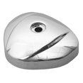 thumbnail image 3 of Chrome Motorcycle Carburetor Throttle Link Cover Cap Panel for Honda Steed 400 Steed 600 VT600 VLX600 Shadow 600, 3 of 5