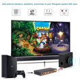 thumbnail image 2 of 4K/60Hz HDMI Switch Audio Extractor Splitter with Remote 3 Port HDMI Switcher with Optical Toslink SPDIF & RCA L/R Audio Out UK plug, 2 of 4