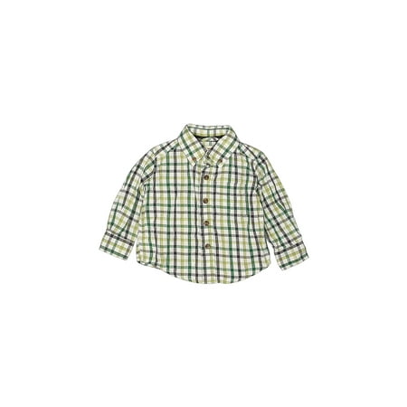 

Pre-Owned The Children s Place Boy s Size 6-9 Mo Long Sleeve Button-Down Shirt