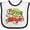 White and Black, variant on Inktastic Cinco De Mayo Boys or Girls Baby Bib