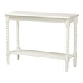 thumbnail image 2 of Baxton Studio Bayard Mid-Century Console Table, White, 2 of 7