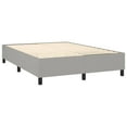 thumbnail image 4 of vidaXL Bed Frame Upholstered Mattress Foundation Bedroom Furniture Fabric, 4 of 8