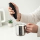 thumbnail image 4 of Electric Egg Beater Milk Frother Household Whisk Mixer Black, 4 of 5