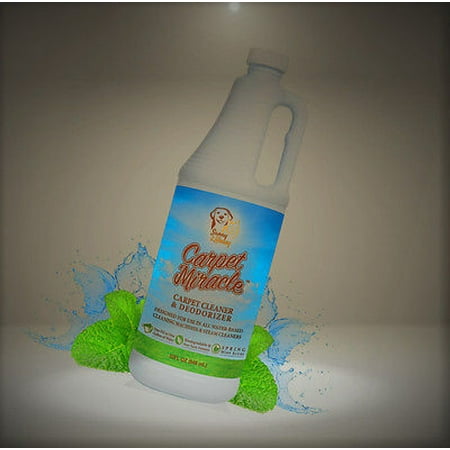 Carpet Miracle - Carpet Cleaner and Deodorizer Solution for Hoover  Bissell  Rug. 32 oz.