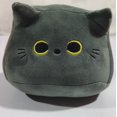thumbnail image 1 of Peluche de gato negro suave y creativo para el Día del Niño, lindo gato, almohada súper linda para cama, 1 of 6