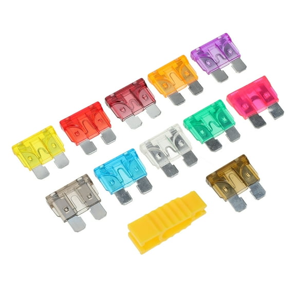 LEXSOMEO 60pcs Car Fuse Kit Assortment Kit Replacement Fuse Set For Car Motorcycle