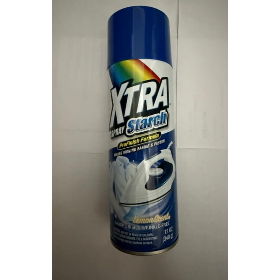 Xtra Spray Starch Profinish Formula Makes Ironing Easier & Faster 12 oz