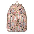 thumbnail image 1 of Geometric Dog Pattern Casual Daypack – Lightweight Oxford Backpack with Comfortable Carrying, Large Capacity, and Anti-theft Features Suitable for Daily Commuting, Outdoor Activities, and School, 1 of 5