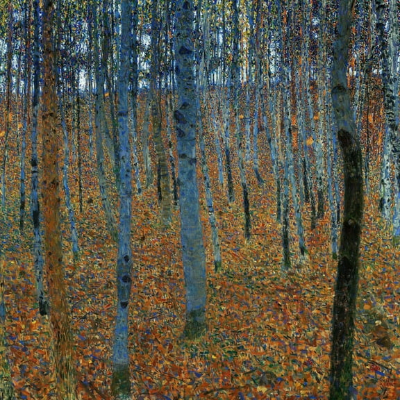 Beech Grove I Art Print by Gustav Klimt, 24" x 24", Sold by Art.com
