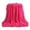 Hot Pink, variant on Leodye 1PCS Plain Color Double-Sided Velvet Blanket - Double-Layer Conditioning Blanket for Window, Bedside, Sofa & Home Use-46.8x31.2inch
