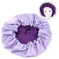 thumbnail image 1 of Chapeau de Couchage Double Face en Polyester Réglable en Bonnet de Nuit Home Girls Dorm Protector Tool, 1 of 8