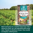 thumbnail image 3 of Eden Organic Black Eyed Peas, No Salt Added, 15-Ounce Cans (Pack of 12), 3 of 7