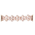 thumbnail image 2 of For Apple Watch Size Ultra 49/42/44/45mm Pearl Diamond Zinc Alloy Watch Band - Rose Gold, 2 of 2