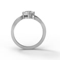 thumbnail image 2 of 1.07 Ct Oval Shape Moissanite Diamond 925 Sterling Silver Solitaire Women Wedding Rings, 2 of 6