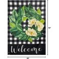 thumbnail image 3 of Warm Wishes Wreath Burlap Winter Christmas House Flag 40" x 28" SM-XLHN, 3 of 3