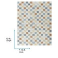 thumbnail image 4 of Livabliss Washable Rugs for Living Room, 8x10 Lillian Modern Oatmeal Area Rug, Bedroom Dining Room Home Decor Stain Resistant Carpet (7'10" x 10'), 4 of 7