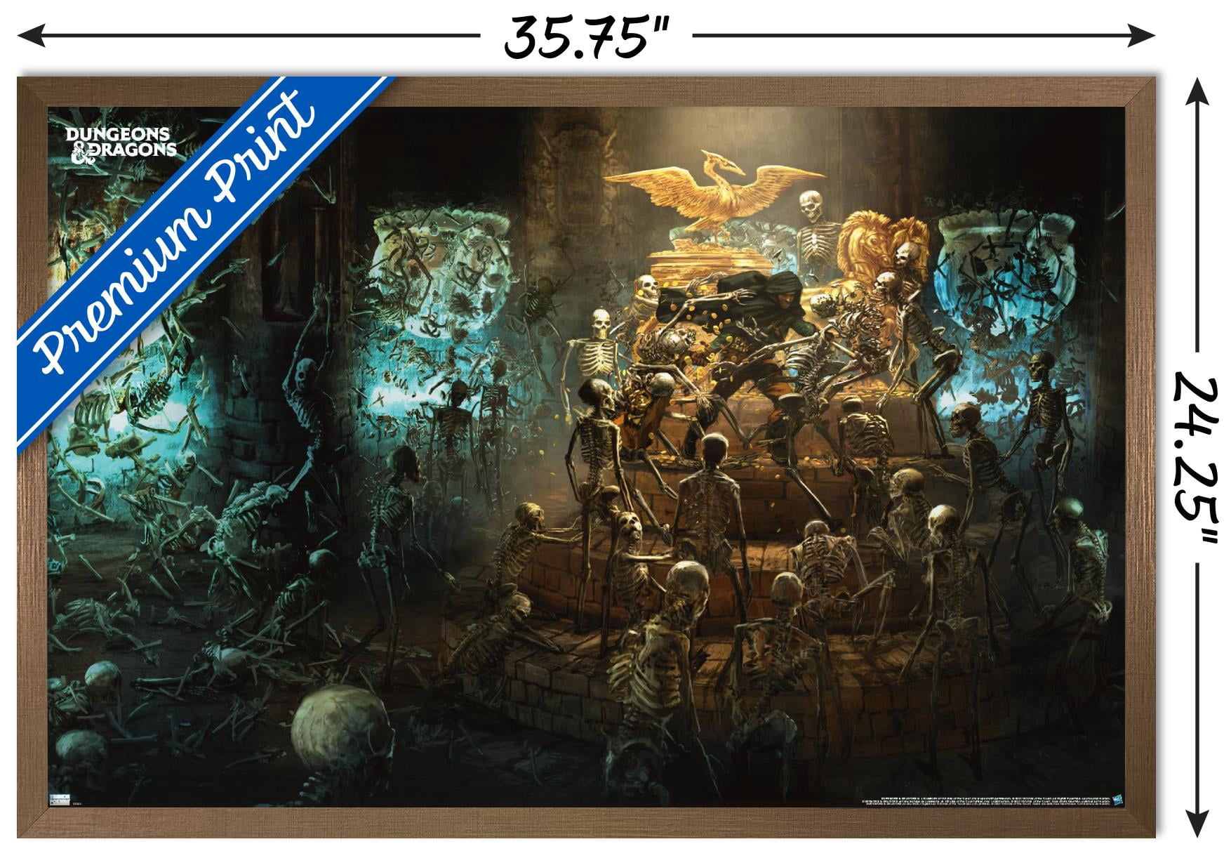 Dungeons and Dragons - Papazotl's Tomb Wall Poster, 22.375" x 34" Framed