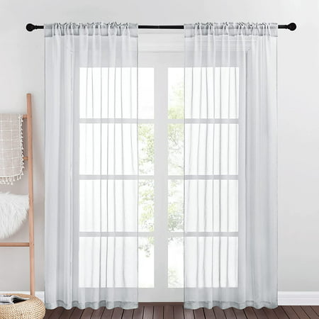 Sheer Curtains For Living Room, How To Steam Sheer Curtains Without Ironing Board