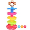 thumbnail image 3 of 5-Layer Designs Interactive Sounds Ball Drop Roll Toy, Baby Swirling Tower Toy, Portable For Children Baby, 3 of 8
