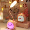 thumbnail image 3 of BJYX LED Lamp Portable Desk Foldable Light Cute Animal Ambient Light USB Charging LED Reading Lamp Eye Protective Night Light, 3 of 5
