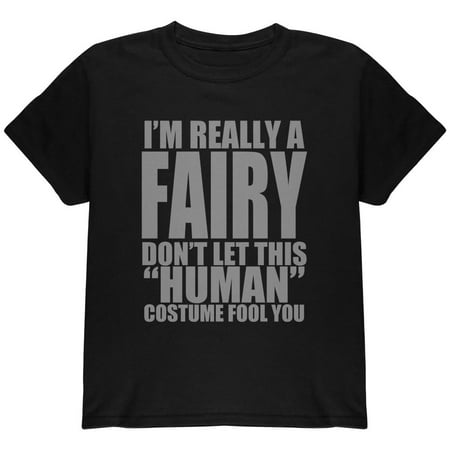 Halloween Human Fairy Costume Youth T Shirt