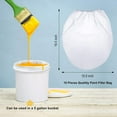 thumbnail image 2 of 5 Gallon Paint Strainer with Elastic Top Opening White Fine Mesh Filters Bag for Gardening (30 Pieces), 2 of 7