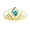 Gold, variant on Dreamtale Princess Queen Coronation Crown Metal Tiara -Silver,Big Size