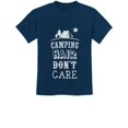 thumbnail image 1 of Tstars Girls Camping Lovers Camping Hair Don't Care Gifts for Girl Camping Shirt Camping Clothing Funny Camping Gift Nature Lovers Gifts Camp Clothes Youth Kids T-Shirt, 1 of 4