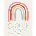 thumbnail image 3 of Tavoletti, Anne 12x14 Black Modern Framed Museum Art Print Titled - Choose Joy I, 3 of 5