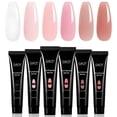 thumbnail image 1 of Set de gel de polietileno GAOY, gel constructor transparente, 6 colores, color rosa nude, 1 of 6