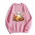 thumbnail image 4 of Heisall Womens Sweatshirts 2025 Autumn Winter Halloween Print Loose Long Sleeve Pullovers Casual No Hood Daily Wear Fashion, 4 of 4