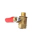 thumbnail image 2 of Válvula de bola Naiovety de latón con mango giratorio y conector de manguera Rosca hembra para riego Type3 NO3, 2 of 6