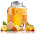 thumbnail image 2 of Mason Craft & More Glass Drink Dispenser with Stand, 11L / 2.9 Gallon, 2 of 2