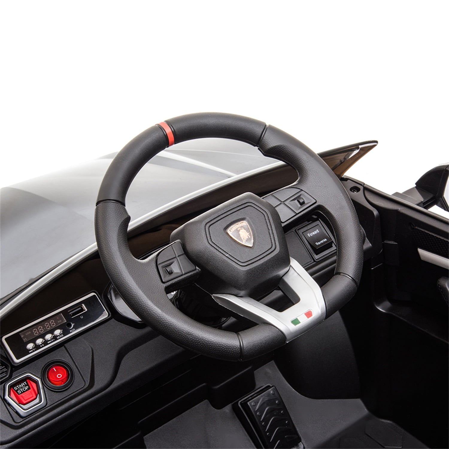 CIPACHO Licensed Lamborghini Urus Ride On Car 12V Kids Electric Vehicle Toy w/Parent Remote Control, Horn, Spring Suspension, Black CIPACHO Licensed Lamborghini Urus Ride On Car 12V Kids Electric Vehicle Toy w/Parent Remote Control, Horn, Spring Suspension, Black