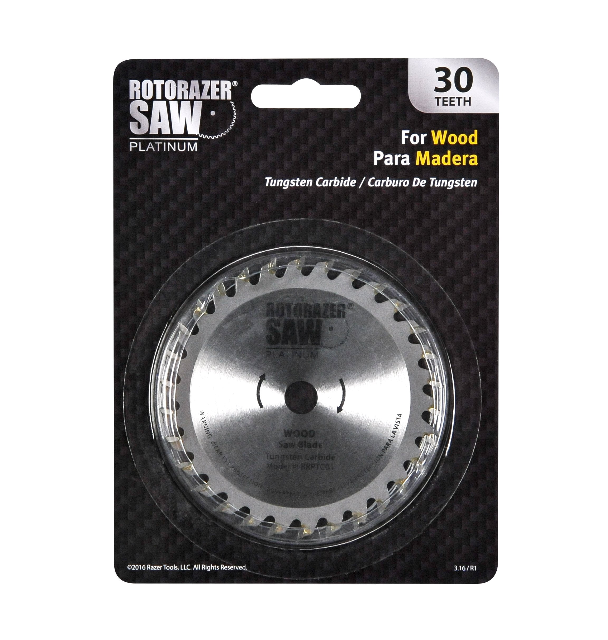Rotorazer Saw Official Platinum Replacement Blades (Green/Yellow/Red Platinum Rotorazer and Yellow Basic Model) As Seen on TV,Set of 3