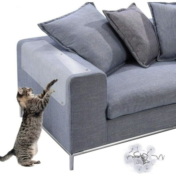 4PCS Cat Scratching Posts, Self-Adhesive Cat and Dog Scratch Protection, Cat Furniture Protector, Furniture Scratch Protection, Scratch Protection for Cats