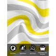 thumbnail image 7 of Yellow Grey Cloth Napkins Set of 8 Reusable Dinner Napkins, Farmhouse Watercolor Modern Geometric Cocktail Napkin Washable Table Napkins for Wedding/Holiday Party/Baby Shower 20"x20", 7 of 7