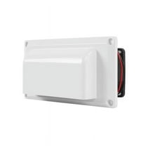 Caravan Motorhome Trailer Side Air Vent Ventilation Exhaust Fan RV DC12V for Campers Trailer Boat Marine Yacht White