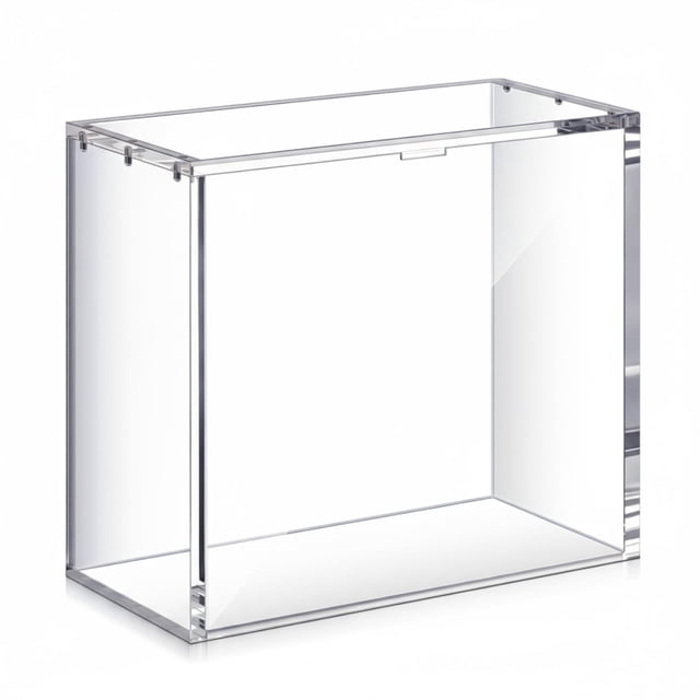 Barhoo Acrylic Protective Case Compatible with Tcg Booster Box, Stackable Storage with 4Mm Thick Closure, Ideal for Collectors, Cards Not Included, Fits Etb and Other Models 1 Acrylic Storage Box