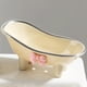thumbnail image 4 of Contenedor de jabón, caja de jabón, jabonera de baño, forma de bañera, plato de almacenamiento de jabón, caja de jabón, 4 of 4