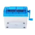 thumbnail image 4 of Portable Cross-Cut Paper Shredder for Home and Office, Mini Manual Document Shredder for Desktop, Compact Security Paper Cutter for Personal Privacy A#018 Blue, 4 of 4