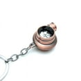 thumbnail image 1 of Llavero con turbocompresor para coche, llavero con turbocompresor giratorio de metal creativo, llavero universal para vehículo, llavero decorativo, 1 of 5
