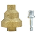 thumbnail image 5 of yaaqii 20-35-50mm Step Drill Bit Straight Flute Milling Cutter Metal marble Hole Opener, 5 of 10