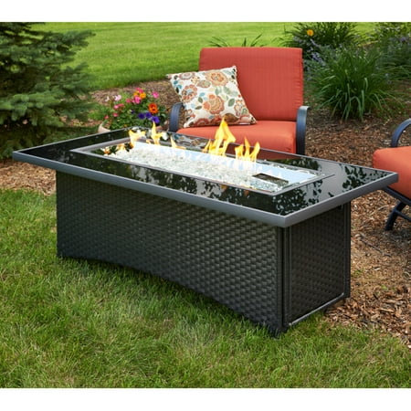 Outdoor Greatroom Montego Black 30 In Fire Table Outdoor Greatroom Montego Black 30 In Fire Table