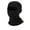 #284-Black, variant on Warop Men's Wolf Print Cycling Face Mask, Stretch Cotton Balaclava Hood with Eye Hole, Funny Animal Headwear for Cold Outdoor Ride